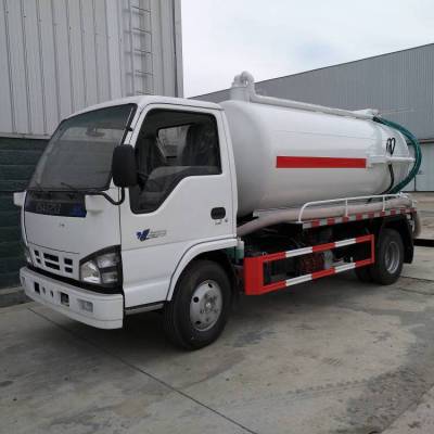 五十铃ISUZU 2方吸污车 蓝牌抽泥车