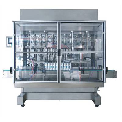 ZHY-6T六头活塞式液体灌装机，全自动护肤品类液体灌装机都有哪家工厂生产