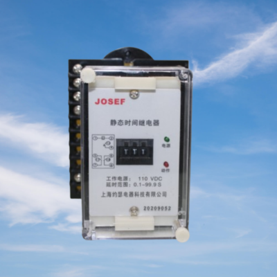 JOSEF约瑟 JS-11A/43时间继电器 220VAC 板后安装 可靠性高 动作速度快