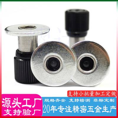 非标定制带垫片松不脱螺钉YD-M3M4碳钢镀锌弹簧螺丝钉