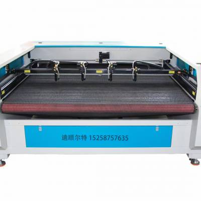 迪顺尔激光毛料毛绒玩具激光裁布机针织人造毛绒布激光切割机布料激光机