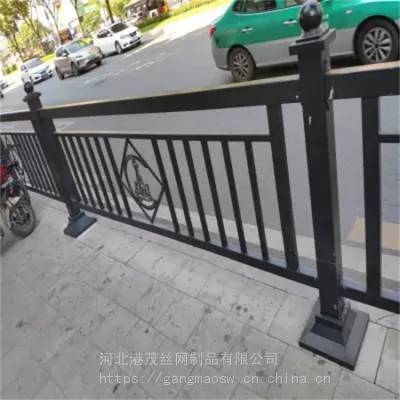 市政护栏 福建道路隔离中间栏杆 莲花黄金护栏 港茂定制