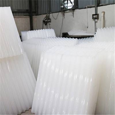 六角形蜂窝斜管填料固定方法 水厂斜管沉淀池装填斜管填料行情 荣茂