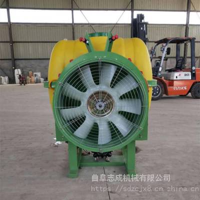 玉米杀虫风送弥雾机 果树植保打药机 500升四轮车牵引打药机