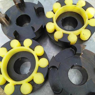 宽达批发梅花形弹性联轴器带制动盘梅花联轴器梅花垫弹性联轴器质量