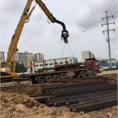 液压式打桩机批发 深圳市宏泰钢板桩工程供应