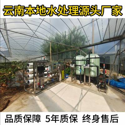 8吨蓝莓基地工业反渗透净水设备-水处理设备厂家