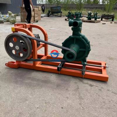 拖拉机水泵架子 多功能架子可以带几泵 轴连接水泵架子