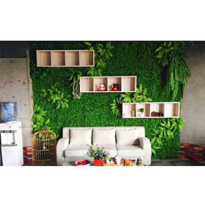 重庆仿真植物墙制作重庆假花植物墙制作重庆装饰植物墙制作