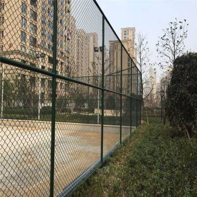 森帅 室外篮球场围网 浸塑勾花防护网 运动场围栏 规格全可定制