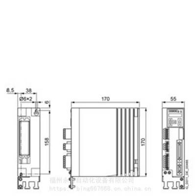 6SL3210-5FB10-4UA1 0.4KW 2.6A SINAMICS V90 200V驱动