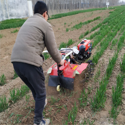 果园大棚除草机 样样通微耕机 汽油小型耕田机