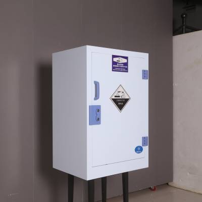 化验实验室药品柜双锁pp药品试剂柜耐酸碱厂家12加仑