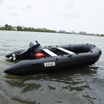 冲锋舟加厚橡皮艇钓鱼船皮划艇充气船喷水组合式冲锋舟游艇快艇