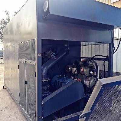 负压长距离输送机 移动式电厂吸灰机 4.2米液压车配套吸灰箱子