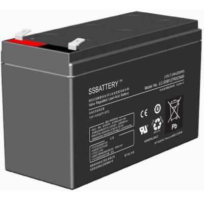 SSB蓄电池LC-SSB127R2CN06 阀控式12V7.2AH免维护密闭式