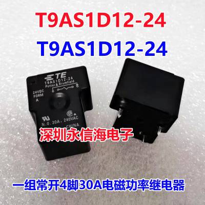 TE Connectivͨõż̵12VDC T9AP1D52-12ԭװһ鳣430A T9AS1D12-24
