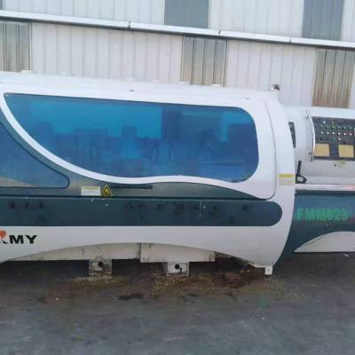 出售二手泛美六轴四面刨二手四面刨实木家具设备