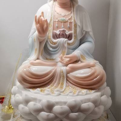 郑州汉白玉佛像-佛缘阁佛具批发-汉白玉佛像经销商