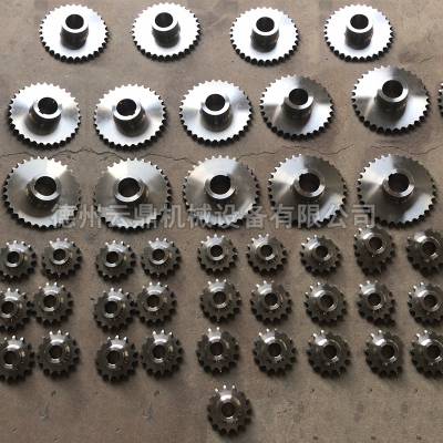 定做碳钢不锈钢工业链轮齿轮单排双排三排齿轮加工