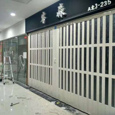 东丽区商场场水晶门安装-天津折叠门厂家-优惠入口