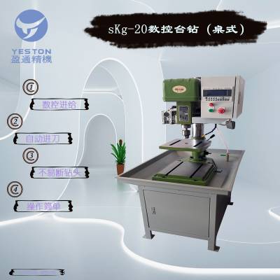 盈通 Ty20桌式数控钻床 自动攻丝机钻孔机