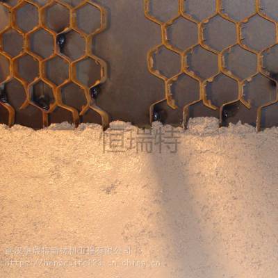 水泥厂余热发电管道用龟甲网耐磨胶泥 高温设备用耐磨防腐材料