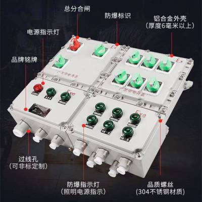 EX隔爆型接线箱 BXX检修插销箱 防爆配电箱 尺寸300*500mm