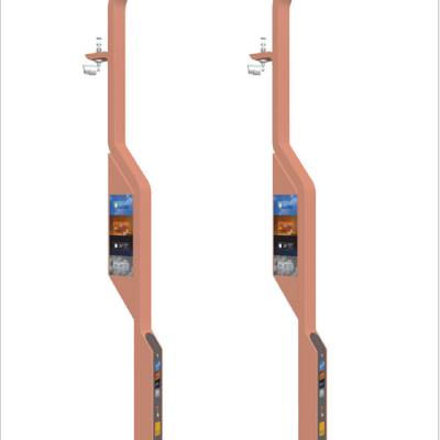 芯鹏达5G市政道路智慧路灯带监控定制配充电桩智慧路灯10米12米 XPD-ZH001