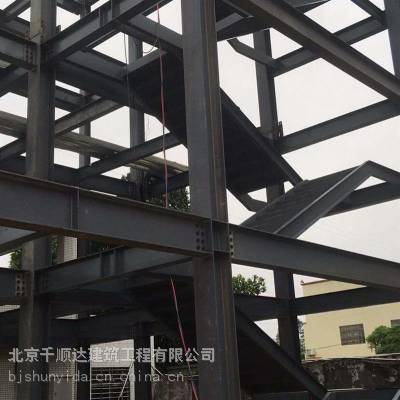 北京通州区钢结构阁楼搭建 屋顶钢结构加建 钢结构阳光房制作