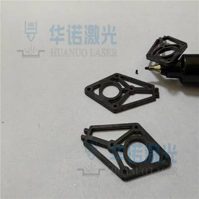 触摸屏pet激光切割SOMA遮光片打孔耐高温薄膜形状切割无卷边