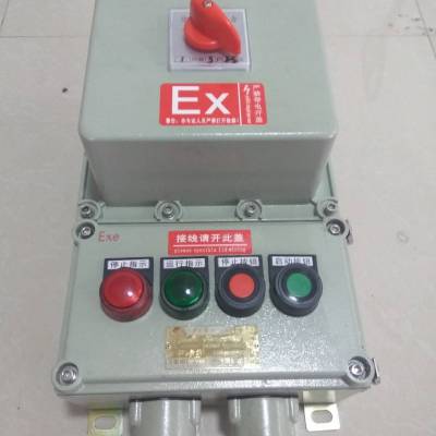 BAC固定式(无火花)防爆插销箱购买安徽裕泰 生产定制各种防爆配电箱控制柜