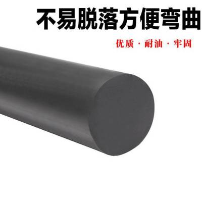 圆形实心橡胶条圆棍 密实epdm橡胶密封条 o型丁腈耐油填缝胶条