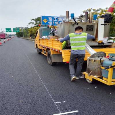 惠州工厂工业区车位线划线 公交站台热熔划线 道路人行道斑马线画线