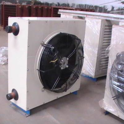 内蒙包头 工业暖风机大棚养殖蒸汽热水型电热商用车间取暖器