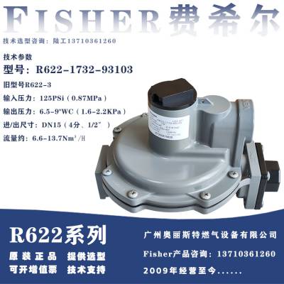 FISHER R622-3ʽѹR622-1732-93103ҺLPGѹתѹѹ