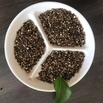 1厂家直销蛭石片 膨胀蛭石 型号全 华朗矿业