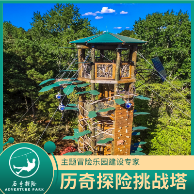历奇探险-挑战塔游乐园设施-儿童游乐设备- 设备厂家