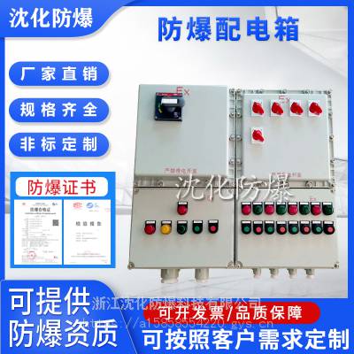 防爆配电箱适用于可燃性粉尘环境 铝合金控制箱 304不锈钢接线箱