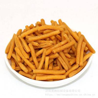 油炸面食生产线 咪咪条面食成型机 蟹味粒加工设备