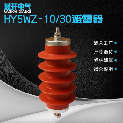 HY5WS-10/30复合氧化锌避雷器6KV电子围栏用氧化锌避雷器高压防雷