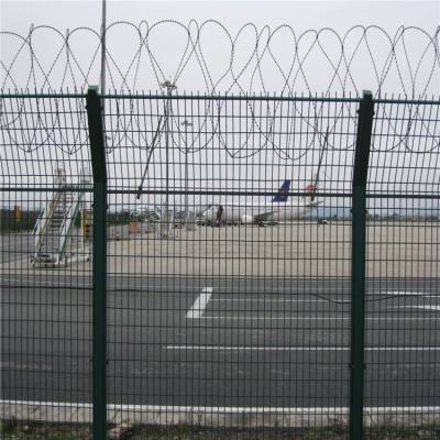 机场安全防护网 ***护栏网厂家 刀片刺绳防护网安装