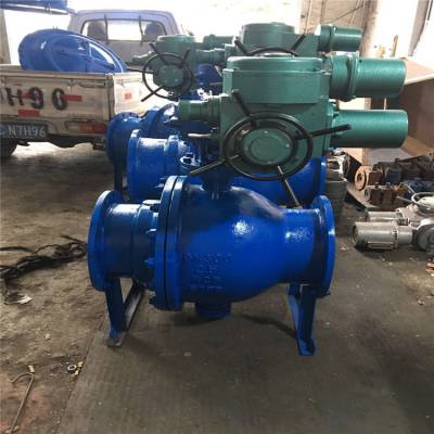 电动法兰固定式卸灰球阀Q947MF-2.5C/Q947MF-6C/ 电动防爆卸灰球阀 法兰卸灰球阀 喷煤粉卸灰球阀