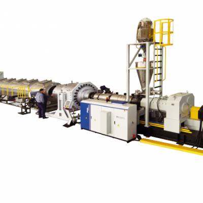 金纬机械UPVC、CPVC管材挤出生产线 采用PLC控制系统