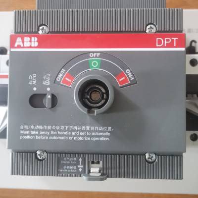 新ABB DPT双电源DPT160-CB010 R125 4P转换开关 特惠折扣 控制器单卖