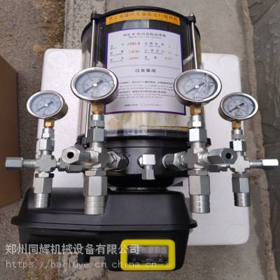 中联搅拌站主机电动黄油泵带时间控制器定时功能4WDB-M电动油脂润滑泵