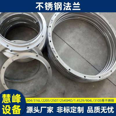 Inconel601/德标1.4547/DIN86044标准船用法兰 可加工定做 慧峰设备