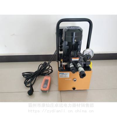 双回路电动油泵PE-2D泵***压电动液压泵3米有线遥控油压站