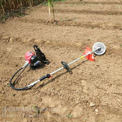 园林草坪小型锄剪打草头 惠民割草机四冲程 汽油锄草头松土头