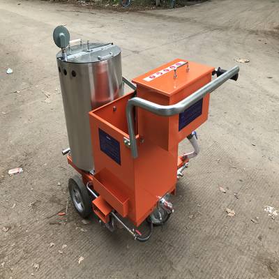 中禧zx600冷喷划线机手推式水泥路面停车位标线设备